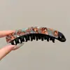 Pinza de plátano voluminizadora grande, pinza vertical, pinza para el pelo de lunares de moda coreana para mujer, accesorio para el pelo de lujo ligero de alta gama
