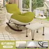 Sofá Perezoso Silla Mecedora de Celebridad de Internet Silla Lounge para Dormir de Adulto Silla de Ocio para Balcón en Casa Silla Mecedora para Descanso en la Sala de Estar