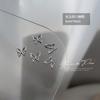 Joias de diamante para nail art atacado y2g liga de prata líquida asas de borboleta vazadas mini gravata borboleta oca acessórios para unhas
