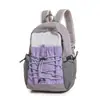 Mochila deportiva de ocio para exteriores, nuevo diseño color block, estilo retro, ligera, mini bolsa deportiva y de ocio para exteriores