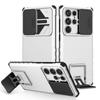 Adequado para S23 Samsung S25Edge Capa de Telefone S24Fe Suporte Tridimensional A56 Janela Deslizante A06 Anti-Queda A17 Capa Protetora