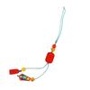 Venta al por mayor Alto Contenido Arena Roja Imperial Original 2025 Zodiaco Serpiente Marca Fu Cadena para Teléfono Móvil Colgante Llavero Colgante para Bolso Joyería