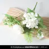 Flores Artificiais Brancas de Casamento para Teto do Salão de Casamento, Arranjo de Piso do Palco, Decoração de Corredor e Arranjo de Flores