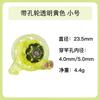 Carretel de Pesca Tradicional de Taizhou, Mini Vara de Mão, Vara Longa, Linha Curta, Ultraleve, com Furos, Carretel Pequeno Equipamento de Pesca, Leve