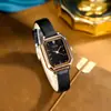Reloj de mujer GEDI estilo nicho versátil, simple retro moda estudiante impermeable decoración de reloj de cuarzo