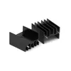 Disipador de calor de aluminio para triodo TO-220 25*23*16mm radiador de aluminio bloque disipador de calor electrónico
