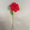 Ramo de Ganchillo con Rosas Puntiagudas Tejidas Hecho a Mano Regalo del Día de San Valentín Chino Flor Artificial de Ganchillo Flor de Lana