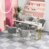 Mesa y silla para uñas estilo nórdico ins net red lujo ligero estilo japonés individual doble precio especial económico
