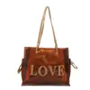 Bolsa Grande de Ombro, Bolsa Feminina Estilosa, Nova Tendência Verão 2026 Estilo Coreano Versátil Grande Capacidade Bolsa de Axila, Bolsa de Mão para Praia