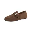 Zapatos Birkenstock Originales de Cuero Suave Estilo Old Money para Mujer, Otoño 2026 Nuevos Versátiles Melard Slip-On Cómodos Mocasines Venta al por Mayor