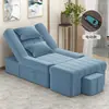 Sofá eléctrico para pedicura, bañera de pies, lavapiés, sofá para manicura, silla, masajeador de pies, reclinable para pestañas, centro de baño, cama de masaje para pedicura