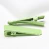 Pinza para el pelo cuadrada color macarrón sin costuras de 3.7 cm pinza de pico de pato DIY pinza para el pelo de niños pinza BB accesorios de joyería al por mayor