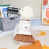 Ropa Pequeña para Perros y Mascotas Primavera y Verano Gato Perro Pequeño Teddy Pomerania Schnauzer Yorkshire Oso Waffle