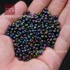 Grãos de arroz coloridos de 2/3/4mm, contas de vidro, materiais de produção para joias DIY feitas à mão, brincos, pulseiras, colares