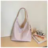 Bolsa Tote de Couro Macio Grande Capacidade Estilo Coreano 2026 Nova Moda Simples para o Dia a Dia Bolsa de Ombro Versátil Retrô