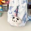 Bolso bandolera de tela de nailon para mujer, bolso de pecho, nuevo bolso de hombro 2024, bolso pequeño dulce de moda coreana, estilo occidental, transfronterizo
