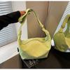 Bolso de Mano Sólido Transfronterizo Estilo Coreano 2026 Nuevo Moda Simple Bolso de Hombro Estilo de Nicho Bolso Cruzado para Viajes