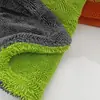 Tela de Trenza Retorcida de Dos Colores de Doble Capa Absorbente Toalla para Lavado de Autos Toalla Especial de Microfibra para Autos Suministros de Limpieza para Autos