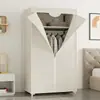 Armario Simple Transfronterizo para Viviendas de Alquiler, Estante para Ropa de Almacenamiento Combinado, Montaje de Armario, Armario Simple para el Hogar, Venta al por Mayor Personalizada