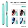 Ferramenta de nail art mais vendida internacionalmente: ímã olho de gato buraco negro, ferramenta multifuncional de atração magnética forte três em um