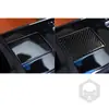 Aplicable a 06-12 Lexus IS IS 250 300 350C panel de portavasos de control central interior de coche de fibra de carbono