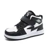 Venta Caliente Transfronteriza Temporada Otoño/Invierno Zapatos Deportivos para Niños Zapatos de Skate de Caña Alta para Niños Medianos y Grandes Zapatos Casuales Cálidos Dropshipping