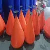 Anillo Marcador de Límite de Embalse Ayuda a la Navegación en Agua de Mar Cono Flotante de Polietileno Boya de Posicionamiento para Zona de Aguas Poco Profundas