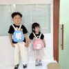 Mochila Pequeña de Niña Linda Dibujo Animado Felpa Mini Bebé Jardín de Infancia Bolsa Escolar Lona Mochila Pequeña para Clase Niño Ligera
