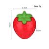 Nova série de cores transparentes em forma de frutas caixa de doces bebê presente de lua cheia caixa de armazenamento de doces caixa de material plástico atacado
