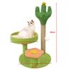 Rascador para Gatos Estante para Trepar Gato Nido para Gatos Suministros para Mascotas Juguetes para Gatos Cáñamo Real Trampolín para Gatos Tabla Rascadora para Gatos Nido para Gatos Suministros para Mascotas