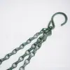 Cadena para Cesta Colgante, Cadena para Maceta, Cadena de Hierro Forjado para Cesta Colgante, Cadena de Doble Gancho, Cadena para Jardinería, Disponible en Varios Colores