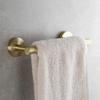 Corelin Aço Inoxidável 304 Porta Toalha de Banho Barra Simples para Toalhas Barra de Armazenamento Porta Toalhas para Banheiro de Hotel Pendente para Banheiro