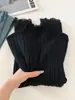 Fábrica de Suéteres Fonte Dalan Feminino Outono e Inverno de Alta Qualidade Manga Longa Renda Tricô Gola Alta Camisa Base