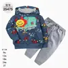 Comercio Exterior Ropa Infantil Primavera y Otoño Conjunto Infantil de Dos Piezas Material Sudadera Sudadera con Capucha Ropa Infantil para Bebés Ropa de Salida [Al por Mayor]