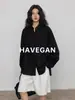Camisa Larga de Manga Larga Holgada para Mujer de Lino Tencel Havegan, Estilo "Lazy Old Money", Nuevo Top Protector Solar 2026