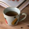 Caneca Retrô Pintada à Mão Gres Xícara de Café da Manhã Estilo Pastoral Flor Cerâmica Personalizada Ins Cor Sob Esmalte Copo de Água