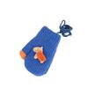 Guantes cálidos para bebé invierno lindos dibujos animados a prueba de frío engrosados con forro polar doble capa halter dedo todo incluido guantes para niños