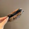 Falda a Cuadros Estilo Coreano Estilo Mori Pin de Plátano Accesorio para el Cabello de Mujer Pasador para la Parte Posterior de la Cabeza Pin para Cola de Caballo Pin Vertical Pasador Accesorio para el Cabello