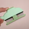 Peine para Nudos de Pelo de Gato Transfronterizo Artefacto para Eliminar Pelo Suelto Peine de Aseo para Gatos Peine de Filas de Auto-Limpieza para Mascotas Peine de Aseo para Perros