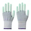 Guantes cortos elásticos finos guantes finos femeninos cebra protección solar trabajo pegatinas de trabajo patrón de trabajo guantes de hilo de nailon