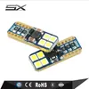 Aliexpress T10Led Luz de Posición 3030 Luz de Matrícula LED para Coche Luz LED para Coche 8Smd Doble Cara Decodificación Sin Electrodo