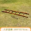 Caixa de Jogos Anji para Jardim de Infância Viga de Equilíbrio Infantil Estrutura de Escalada com Rodas Escada de Madeira Carbonizada Equipamento de Treinamento Sensorial para Exterior