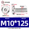 Tornillos hexagonales avellanados de acero inoxidable 304, cabeza plana, borde biselado, tornillos hexagonales para muebles M3M4M5M6M8
