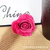 Cabeça Única Flor Rosa Gema Cabeça de Flor Cerimônia de Casamento Salão de Casamento Arco Parede de Flores Arranjo Floral Decoração Paisagismo de Hotel Flor Artificial Atacado