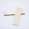 Venda Direta da Fábrica Marcadores de Página de Madeira em Branco Marcadores de Página de Artesanato de Madeira DIY Pingentes de Fatia de Madeira de Formato Irregular Corte a Laser
