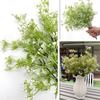 Amazon planta verde artificial simulación planta de ajenjo escena decoraciones al por mayor valla de hierba de Milán arreglo floral