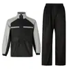 Conjunto de Impermeable y Pantalón de Lluvia para Motocicleta Tipo Dividido al por Mayor para Repartidores, Cómodo y Transpirable, Impermeable