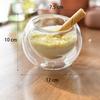 Tigela de Sorvete Estilo Casual Ins Copo de Iogurte para Café da Manhã Copo para Salada Copo para Sobremesa Copo para Milkshake Copo Alto para Sorvete