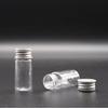 Botellas Pequeñas Transparentes de Plástico para Empaque al por Mayor del Fabricante 10ml Botellas Rectas para Pastillas Mascota Tapa de Aluminio Líquido