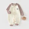 Mameluco para bebé recién nacido ropa sin huesos primavera y otoño invierno ropa para recién nacido ropa de otoño ropa para bebé niños y niñas ropa para gatear